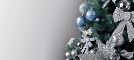 detalles del arbol de navidad foto