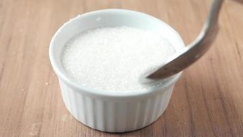 A tiny bowl of sugar video