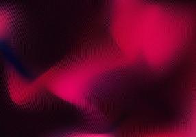 Abstract pink dynamic wave motion blurred background with dots pattern texture vector