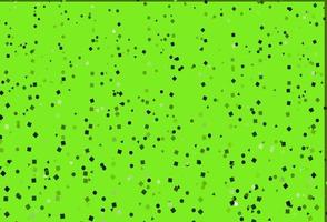 cubierta de vector verde claro en estilo poligonal con círculos.
