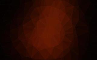 Dark Red vector abstract mosaic pattern.