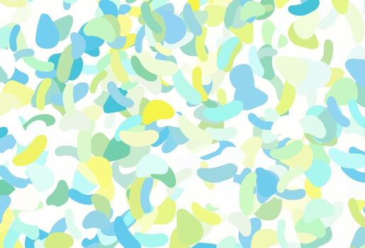 Light Green, Yellow vector texture with random forms.