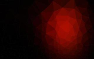 Dark Red vector blurry triangle texture.