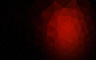 Dark Red vector blurry triangle texture.