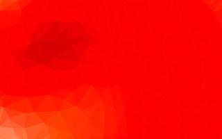 Light Red vector abstract mosaic pattern.