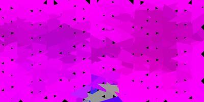 Dark purple vector gradient polygon texture.