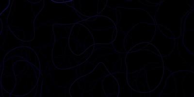 Dark purple vector template with abstract forms.