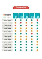 infografía de salida de proceso de entrada vector