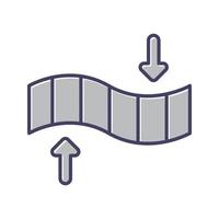 Elasticity Vector Icon