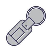 Keychain Vector Icon