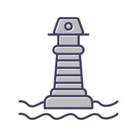 Lighthouse Vector Icon