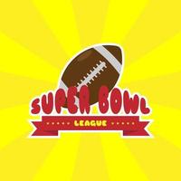 Super bowl logo vector