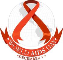 World AIDS Day Poster Design vector