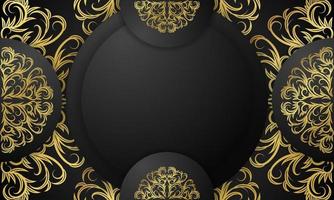 Islamic background with vintage gold pattern. -  Vector. vector
