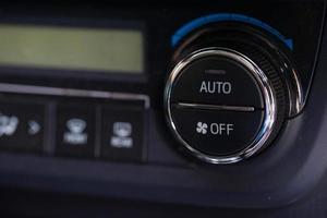 Close up air condition control photo