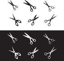 diseño de vector de icono de corte