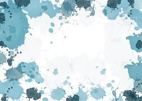 Blue splash background vector