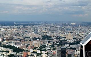 05 of August 2019 - Moscow, Russia. Aerial view, photo
