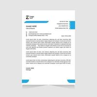 Professional Creative Corporate Clean Business letterhead Template vector