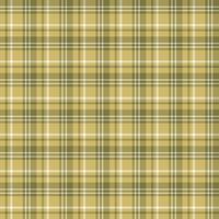 Seamless pattern in swamp green, beige and white colors for plaid, fabric, textile, clothes, tablecloth and other things. Vector image.
