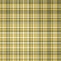 Seamless pattern in swamp green, beige and white colors for plaid, fabric, textile, clothes, tablecloth and other things. Vector image.