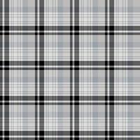 Seamless pattern in creative black and gray colors for plaid, fabric, textile, clothes, tablecloth and other things. Vector image.