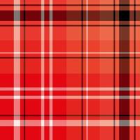 Seamless pattern in simple red and orange colors for plaid, fabric, textile, clothes, tablecloth and other things. Vector image.