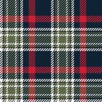 retro verde, rojo y azul tartán plaid escocés patrón sin fisuras.textura de plaid, manteles, ropa, camisas, vestidos, papel, ropa de cama, mantas y otros productos textiles vector