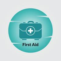 First aid kit icon graphic design vector illustration