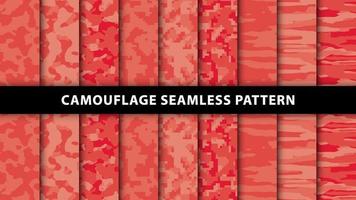 Military and army camouflage seamless pattern vector
