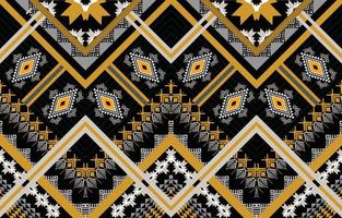 Geometric ethnic American, western, Aztec motif pattern style. seamless pattern design for fabric, curtain, background, sarong, wallpaper, clothing, wrapping, Batik, tile,interior.Vector illustration. vector