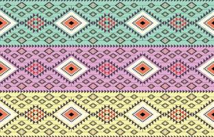 Ethnic geometric oriental and western pattern. American, Aztec,motif,tribal, textile pattern. design for fabric,curtain, background, carpet, wallpaper, clothing,wrapping,tile.textile Motif vector. vector