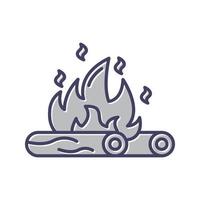 Bonfire Vector Icon