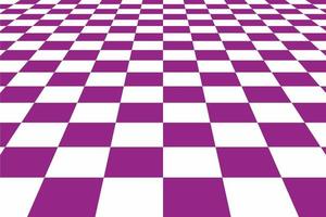 background floor pattern in perspective with chessboard design vector