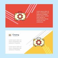 Toolbox abstract corporate business banner template horizontal advertising business banner vector