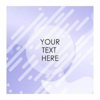 Purple and white background with typography vector