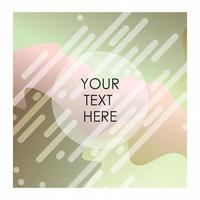 Colorful background with typography vector