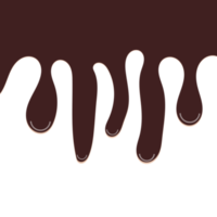 ícone de gotejamento de chocolate png