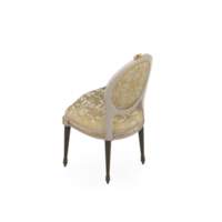 Isometric Chair 3D isolated rendering png