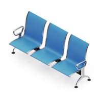 banc isométrique rendu 3d png