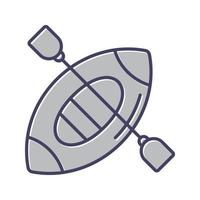 Kayak Vector Icon