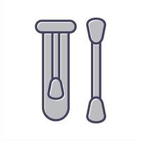 Cotton Swabs Vector Icon