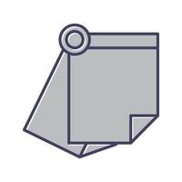 Sticky Note Vector Icon