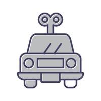 icono de vector de juguete de coche