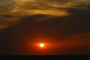 The Sun is the hottest star in our Galaxy around which the Earth revolves. photo