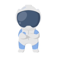 astronauta em armas png ilustração