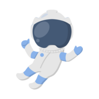 astronauta voando ilustração png