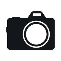 Camera simple icon vector