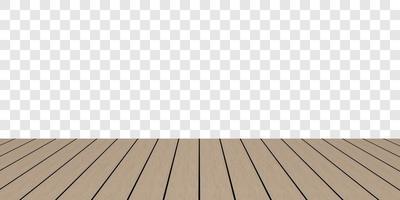 Realistic soft brown wood floor and grey checkered background vector