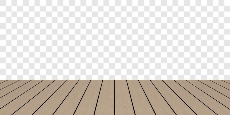Realistic soft brown wood floor and grey checkered background vector